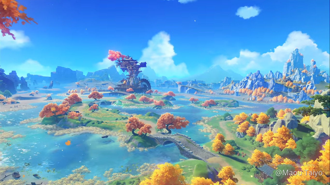 A beautiful place Genshin Impact Official Community