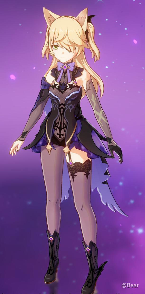 Genshin Impact Fischl Fanart