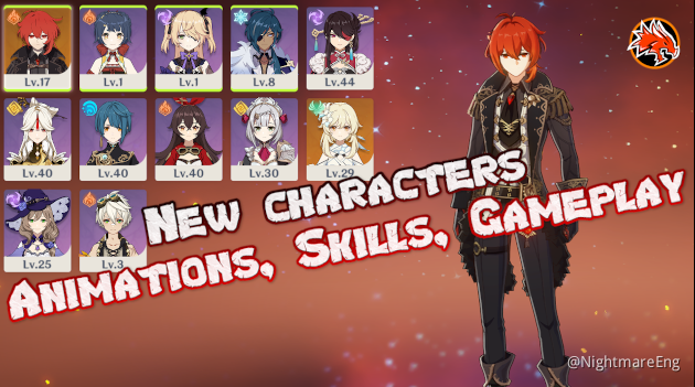 Classes Animations Skills Gameplay Enjoy Genshin Impact Official Community