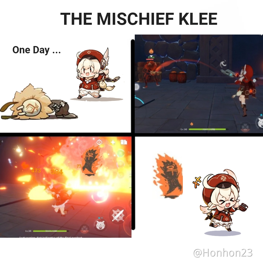 MeMe So That's why Klee get to 'Confined' - Genshin ...