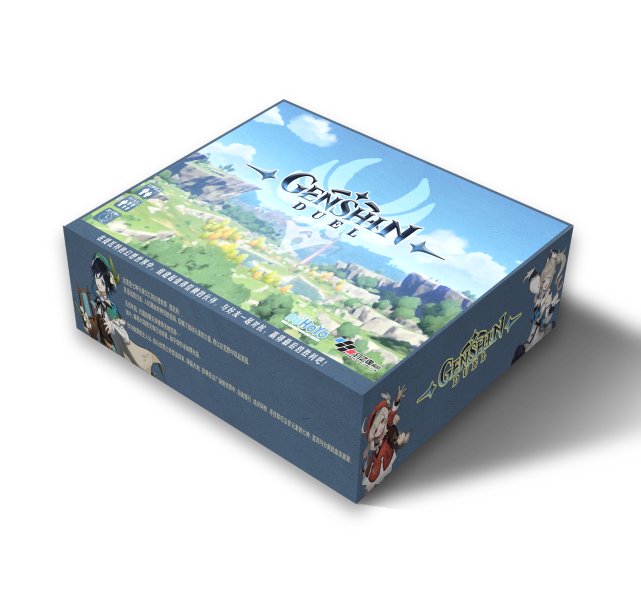 WAIT! WHAT!!! Genshin Imapct DUEL BOARD GAME!? >.