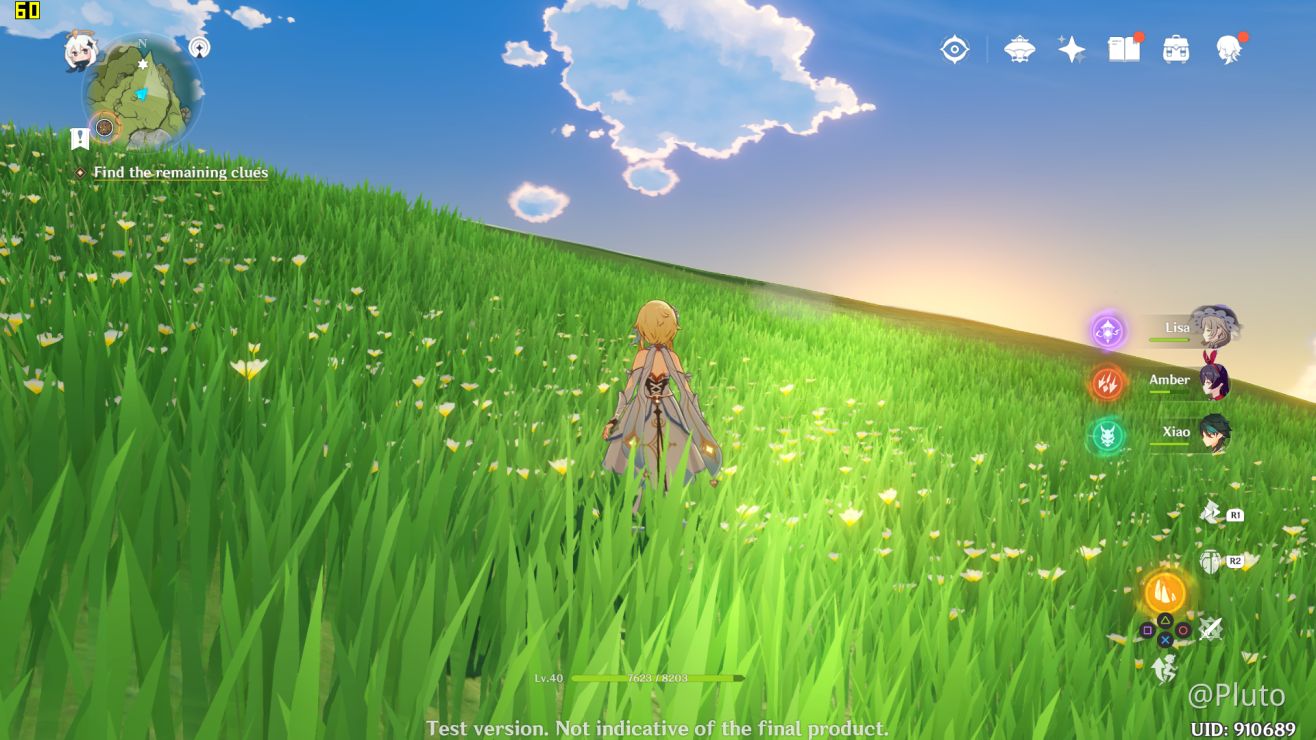 Screenshots from CB2! Genshin Impact HoYoLAB