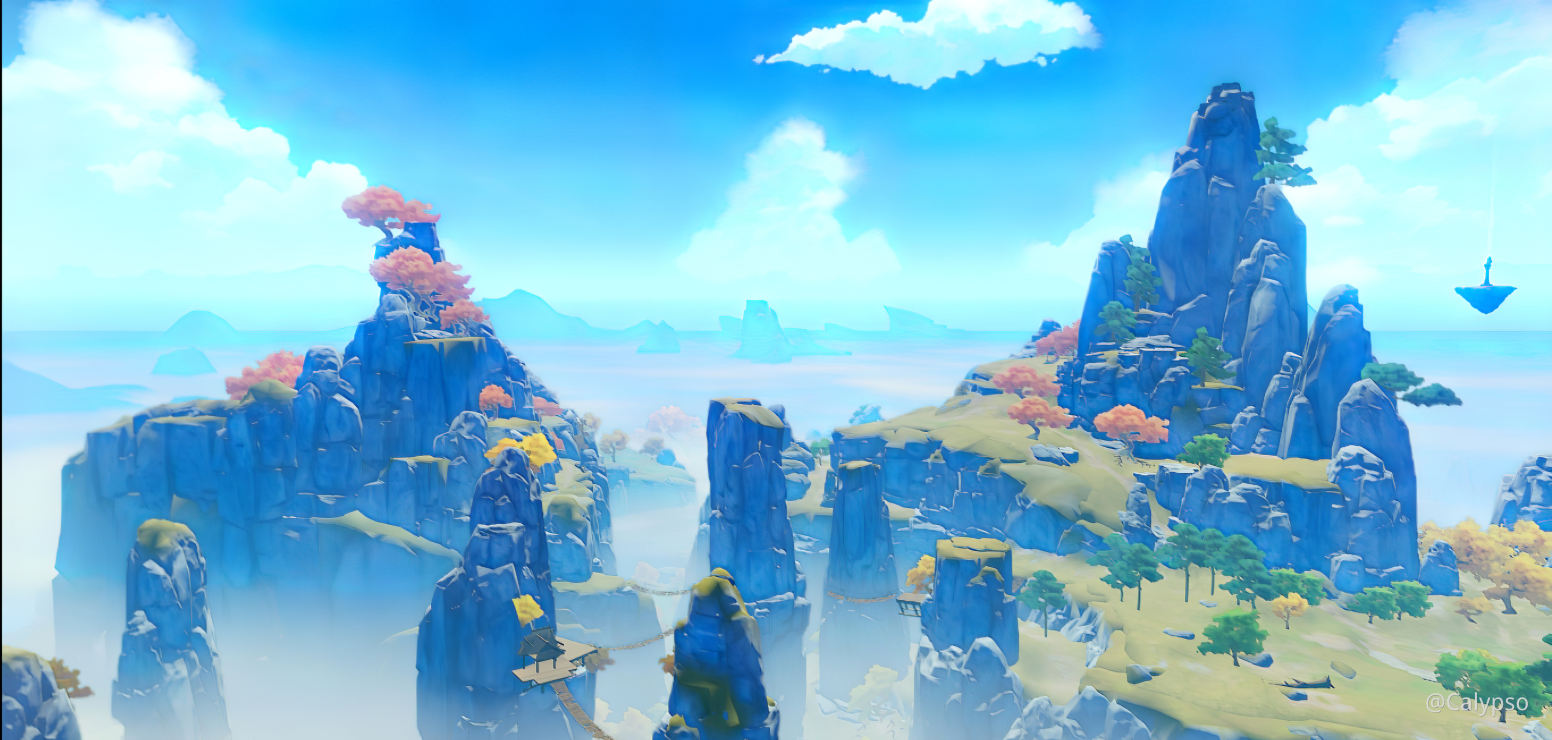 A Scenery From Liyue - Genshin Impact - Official Community