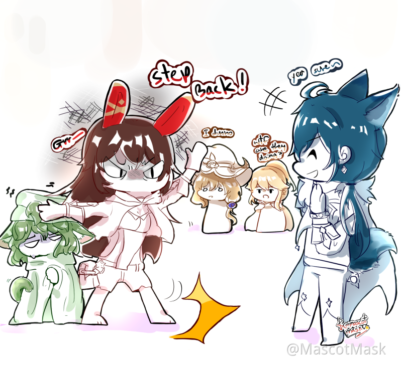 Cat And Bunny Uwu Genshin Impact Official Community