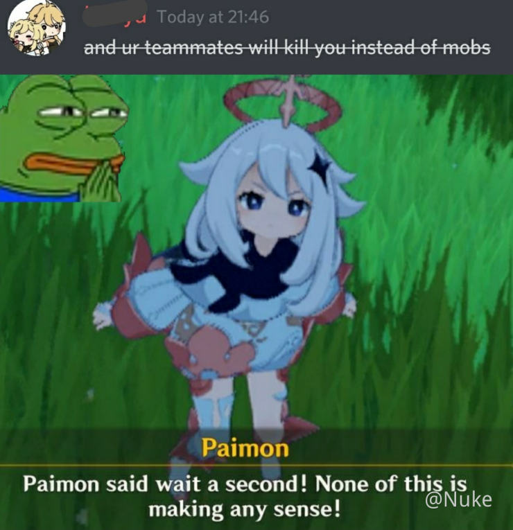 Hearing About A Way To Pk Ingame Be Like Genshin Impact