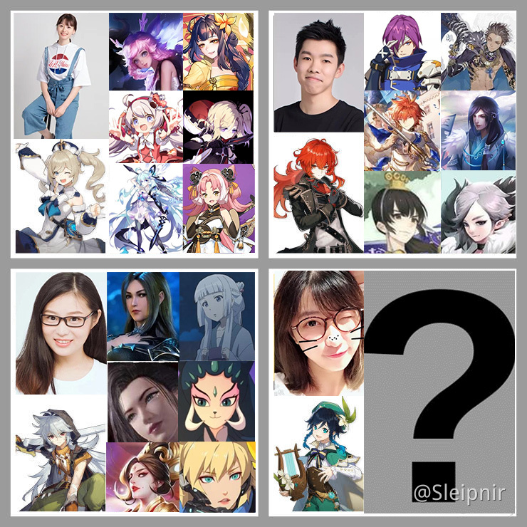 Genshin voice actors