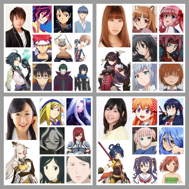 Japanese Voice Actors and Notable Anime Roles - Genshin ...