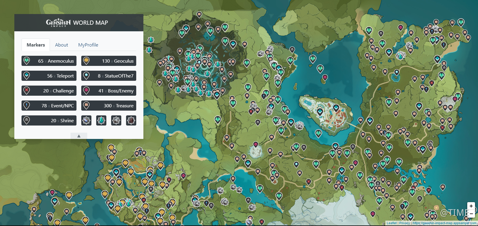 Information Genshin Impact Map Genshin Impact Official Community