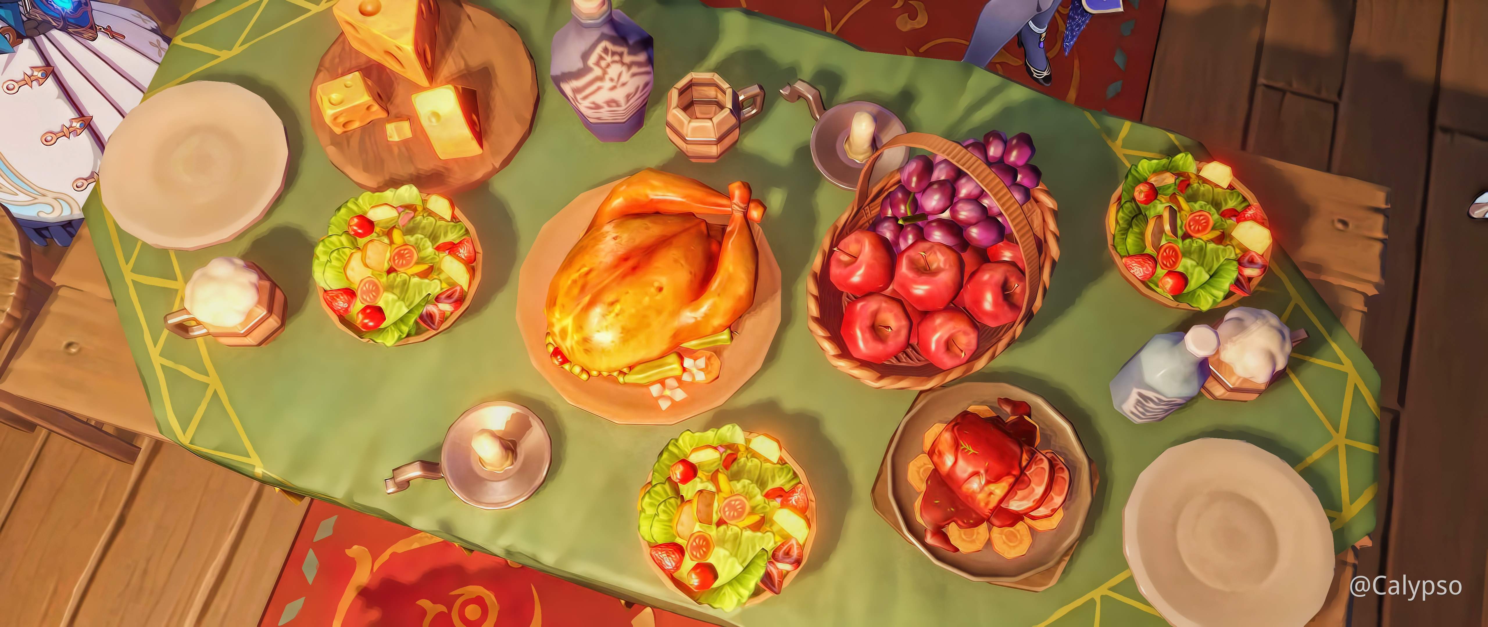 Paimon Winner Chicken Dinner! Genshin Impact HoYoLAB