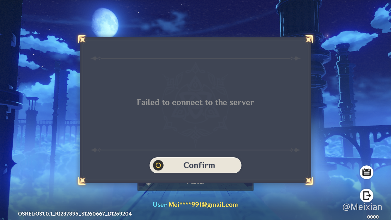Cannot start the game Genshin Impact | HoYoLAB