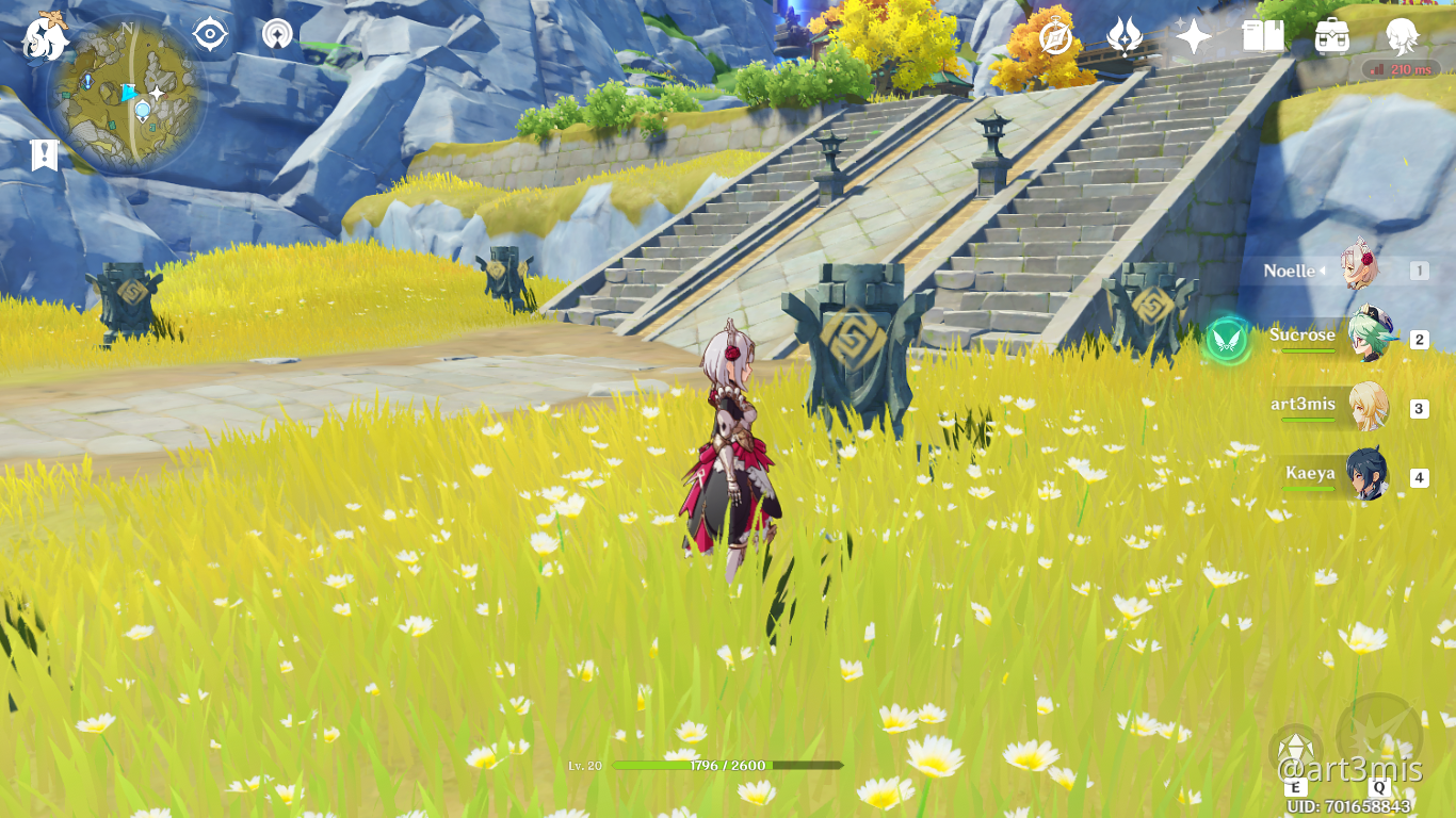 Geo statue Genshin Impact HoYoLAB