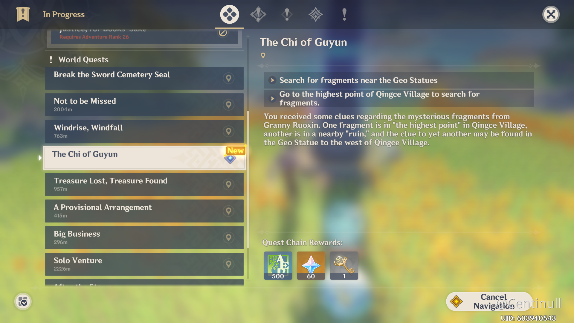 Fragments near Geo Statues? Genshin Impact HoYoLAB