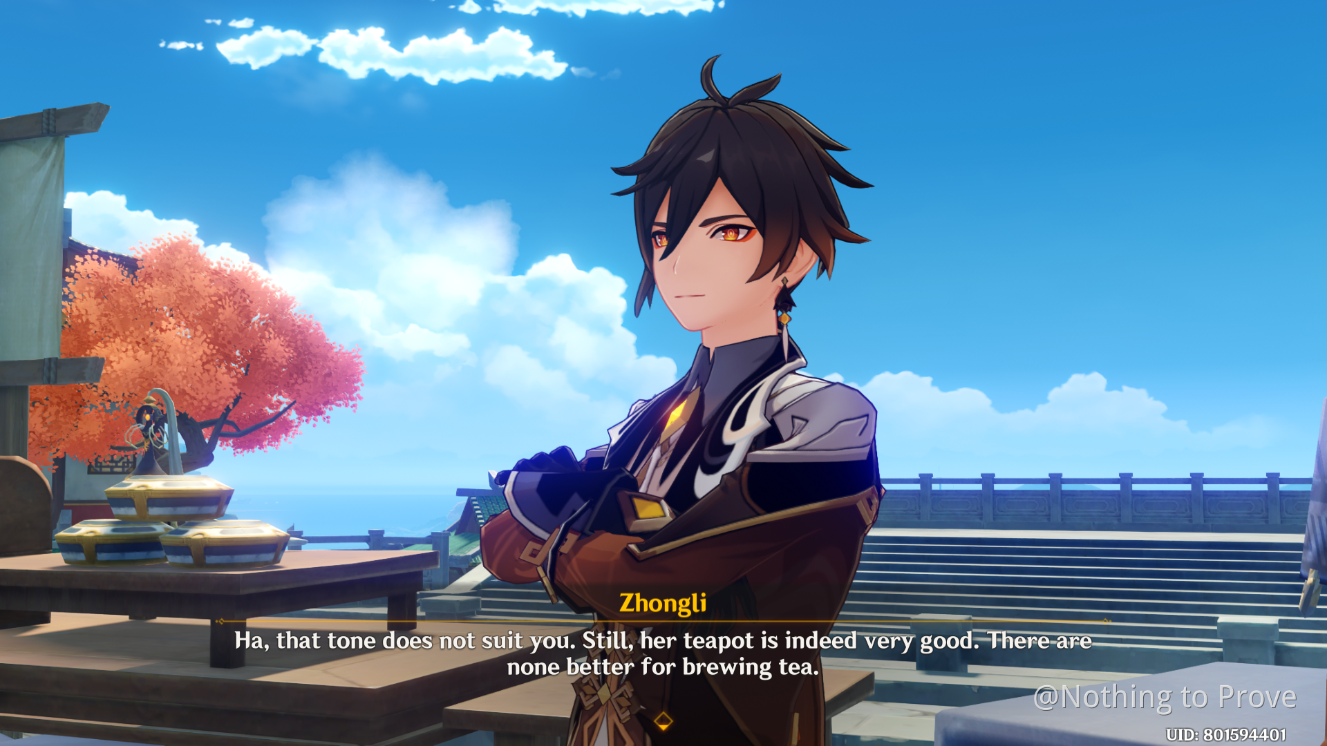 [Story Spoiler] Just Posting All My Zhongli Screenshots Genshin Impact ...