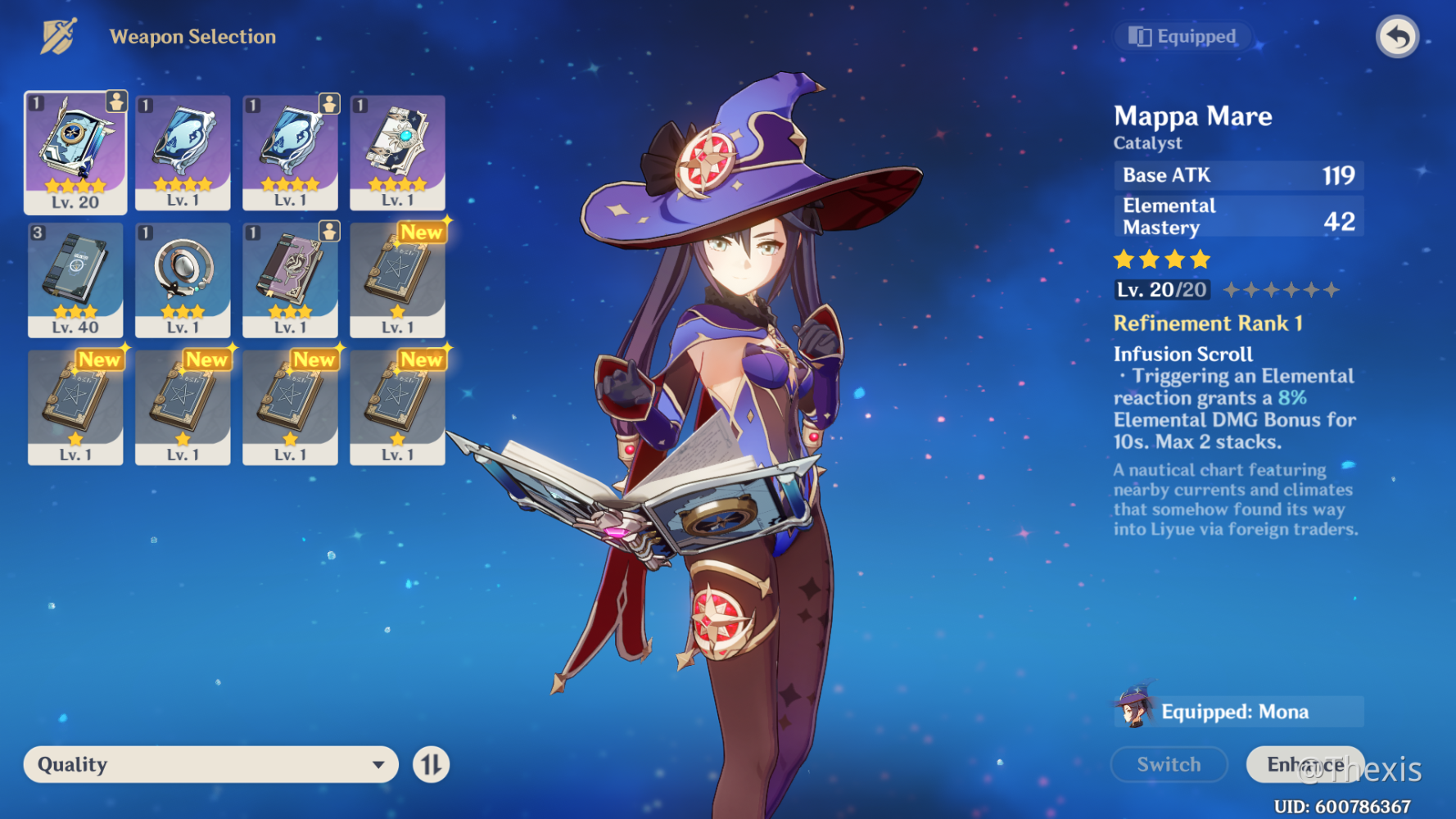 How to build Mona? Genshin Impact HoYoLAB