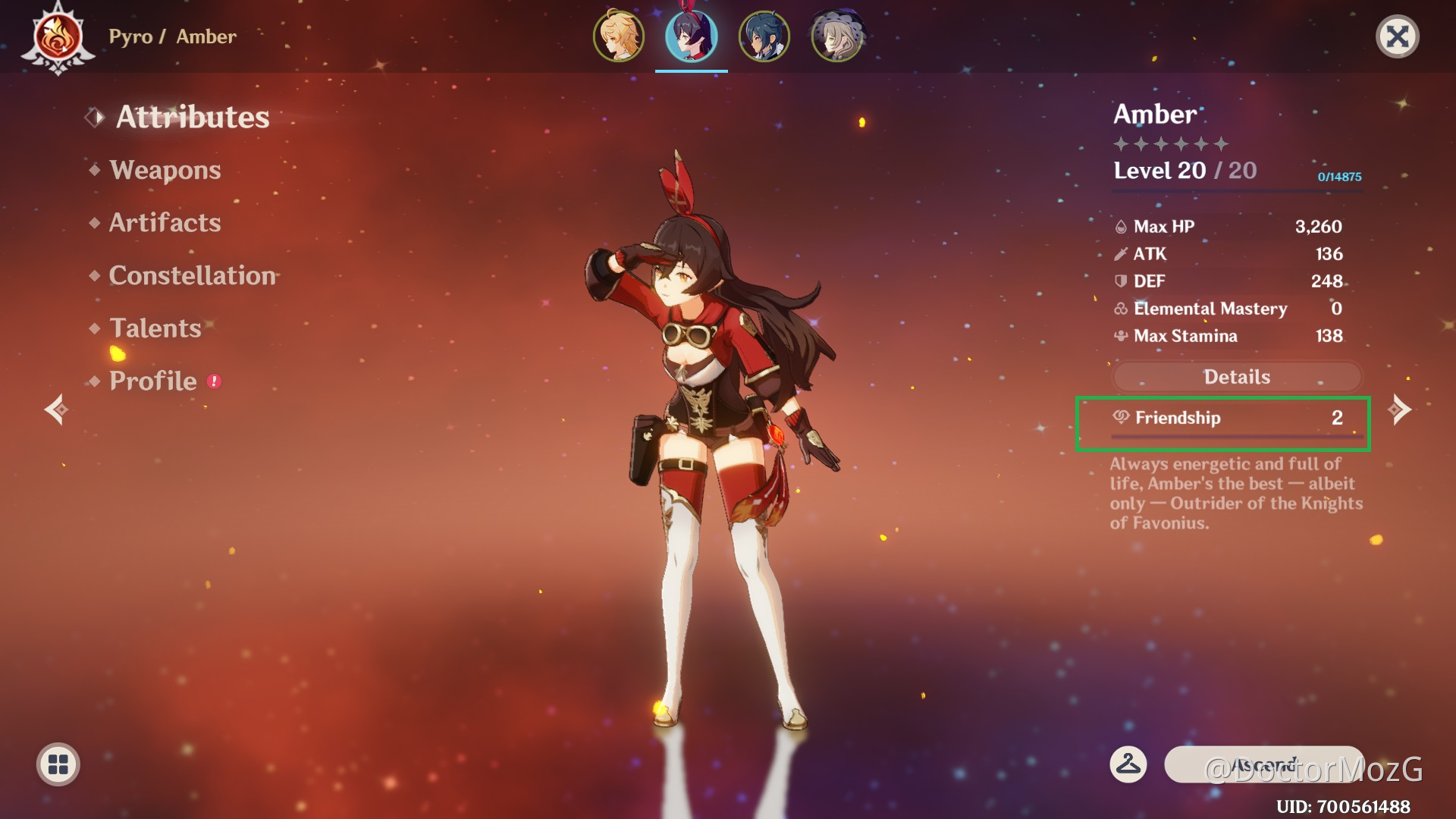 Friendship Feature Genshin Impact | HoYoLAB