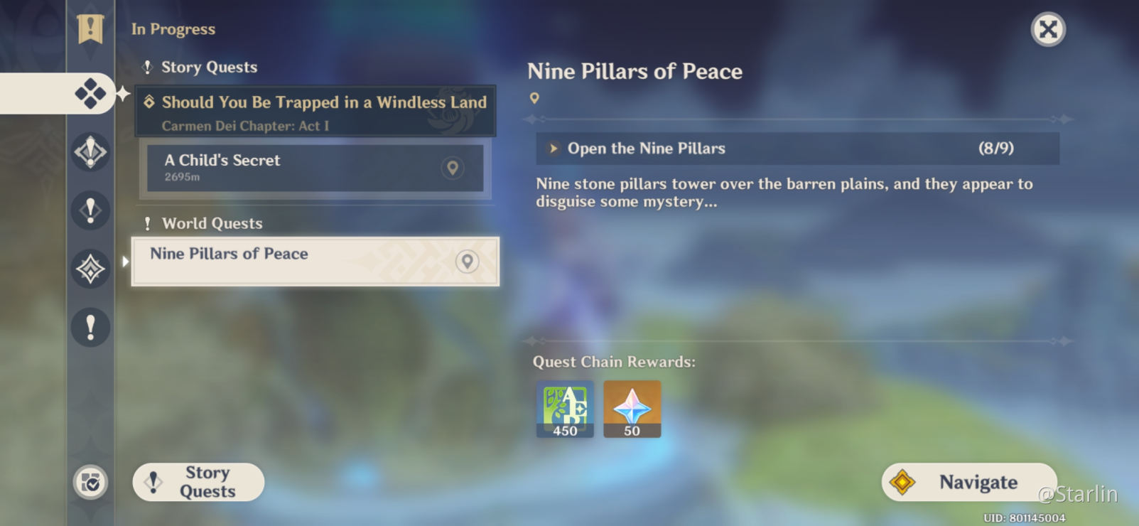Nine Pillars Of Peace Bug Genshin Impact Official Community