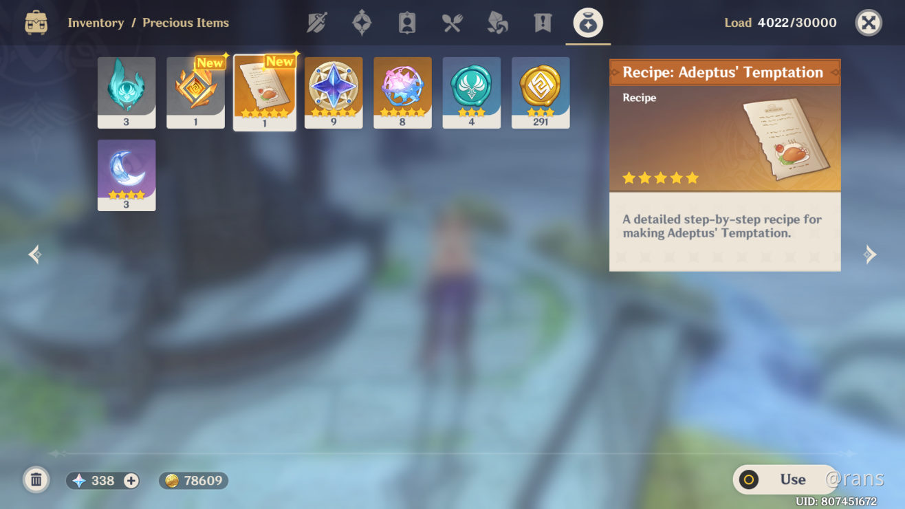 5 Star Recipe Hope It Will Help You Guys Genshin Impact Official