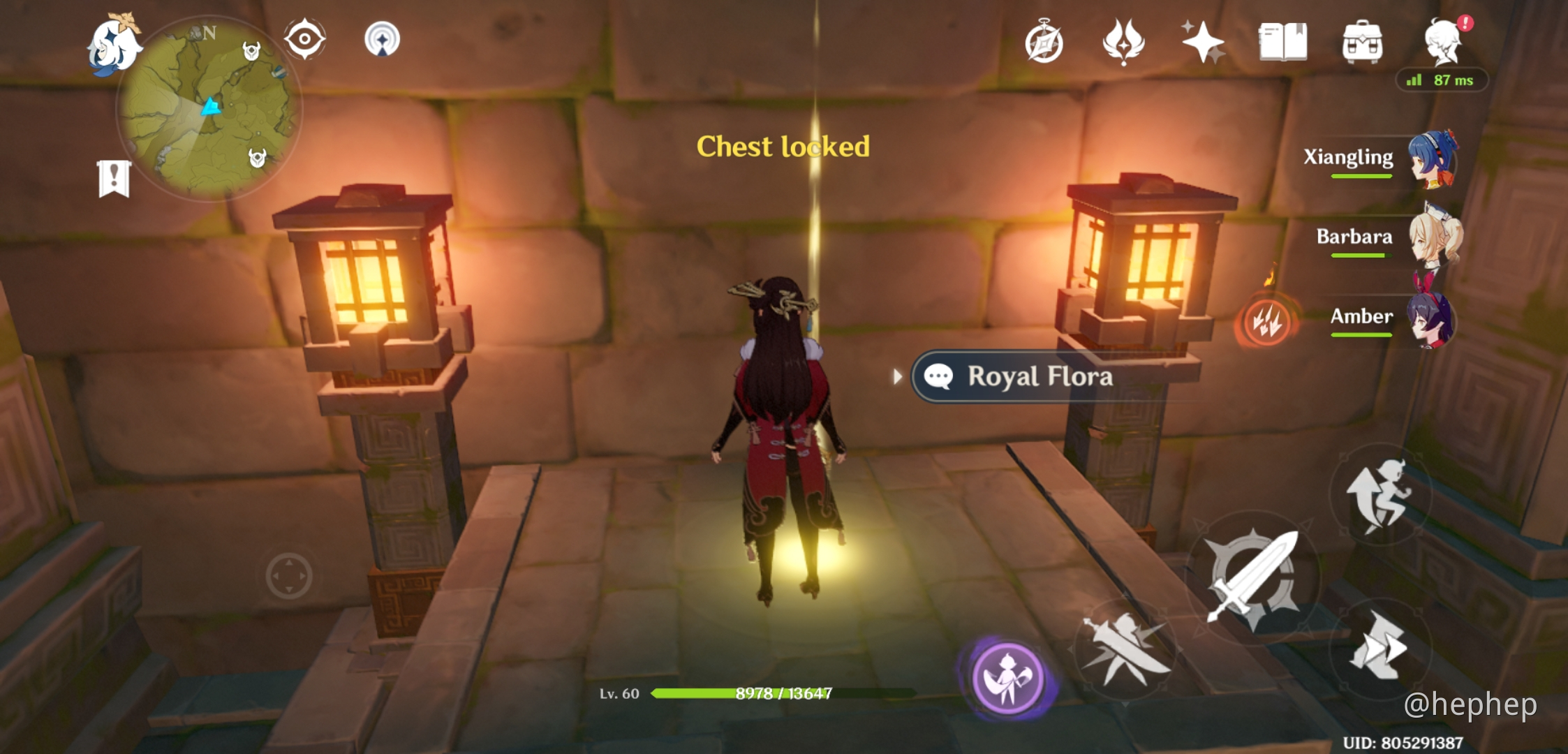 BUGGED Chest locked after defeating bosses in world quest Nine