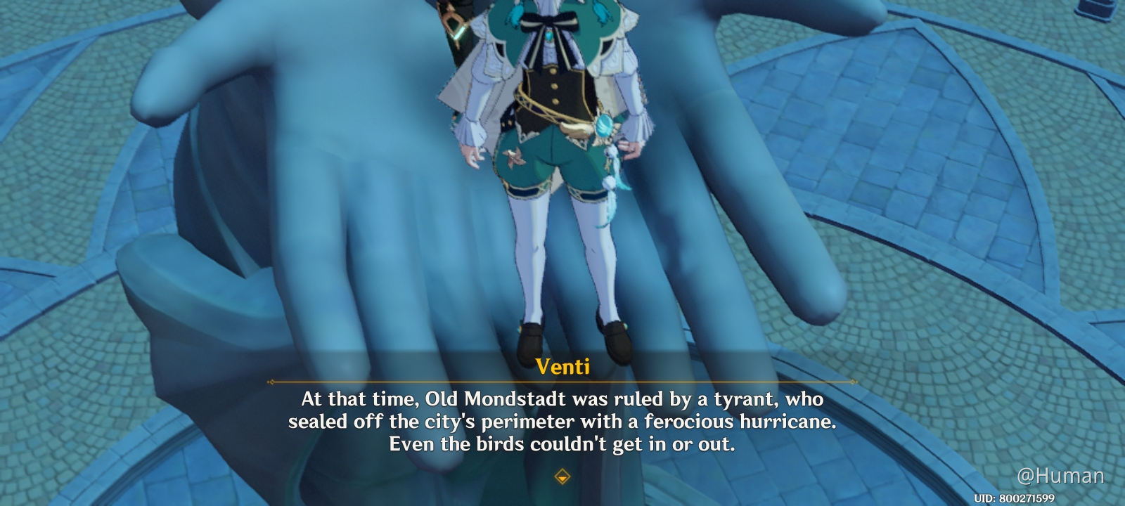 Why i only see venti leg?? Genshin Impact HoYoLAB