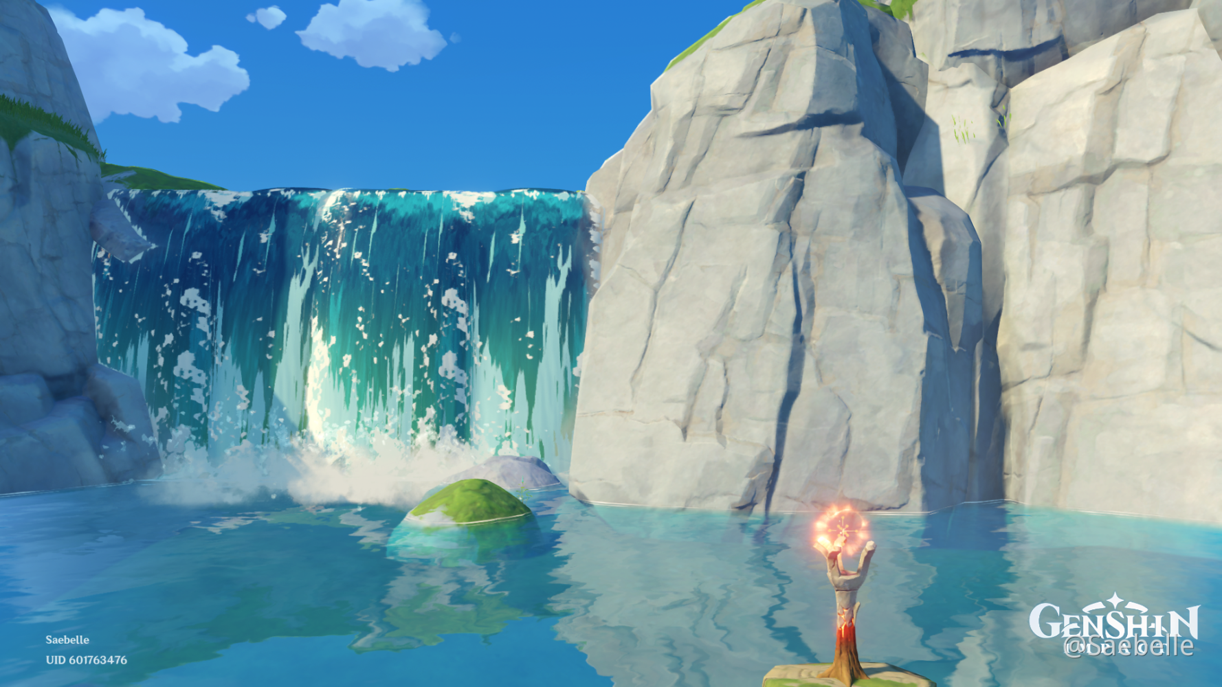 Mystical Waterfalls Genshin Impact HoYoLAB