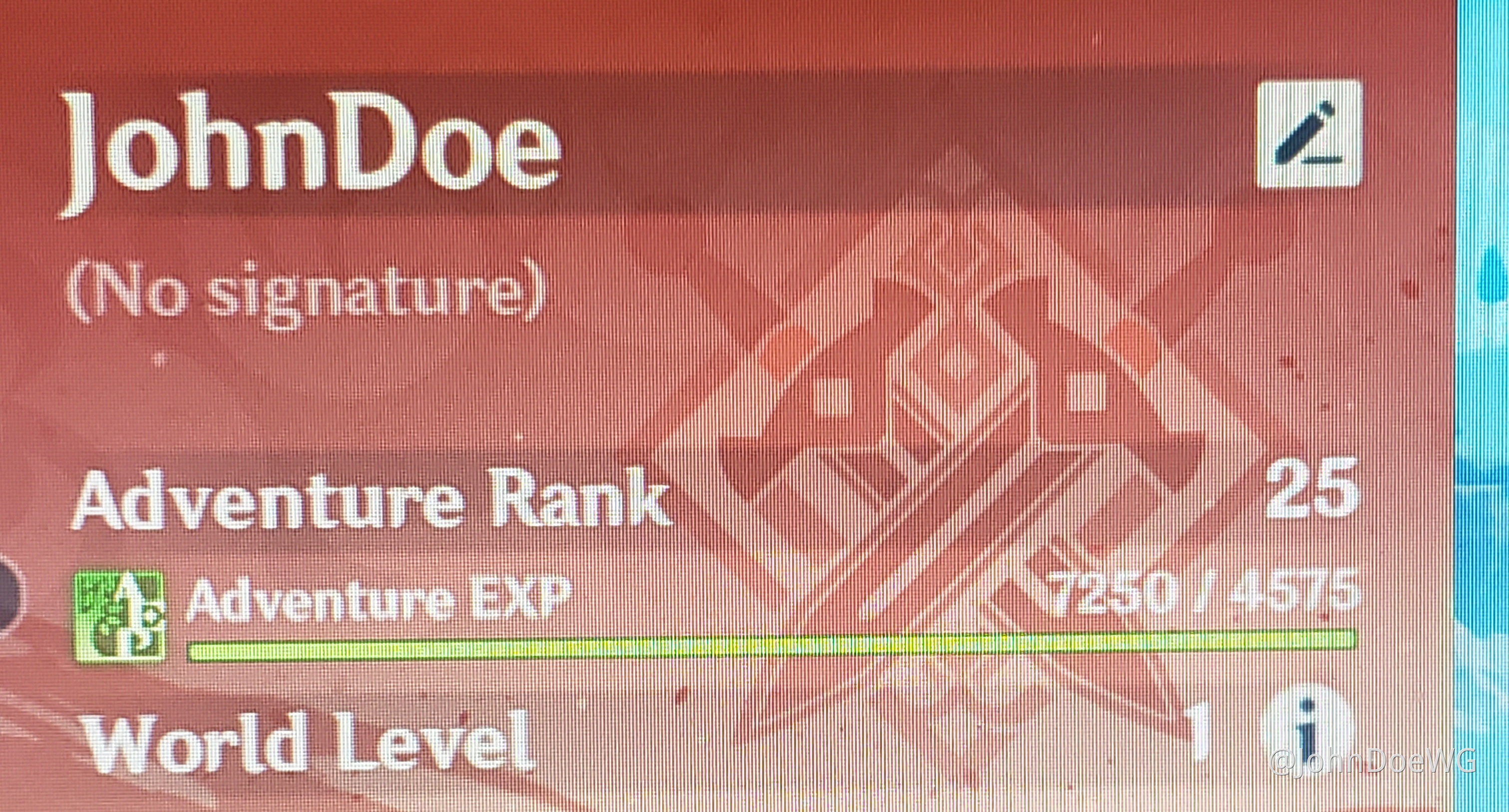 Passed max adventure rank exp Genshin Impact HoYoLAB