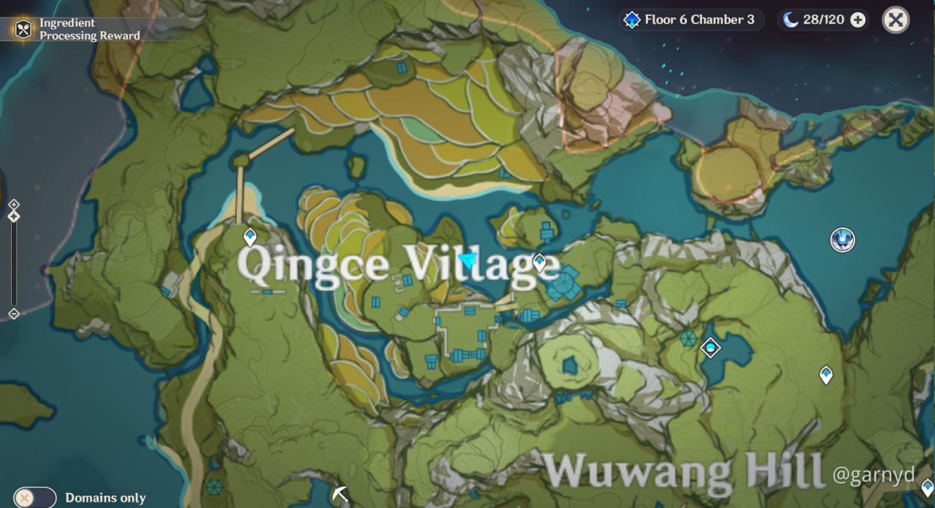 Hidden Exquisite Chest in Qingce Genshin Impact HoYoLAB