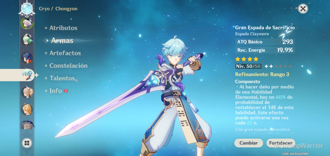 Anyone Shares Weapon Refined Appearance Changes Genshin Impact Official Community Know sword of descension base stats, passive ranks, stats by level, and. anyone shares weapon refined appearance
