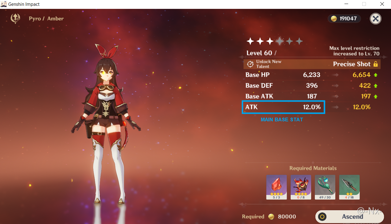  Chart Character Main Base Stat Genshin Impact Official Community