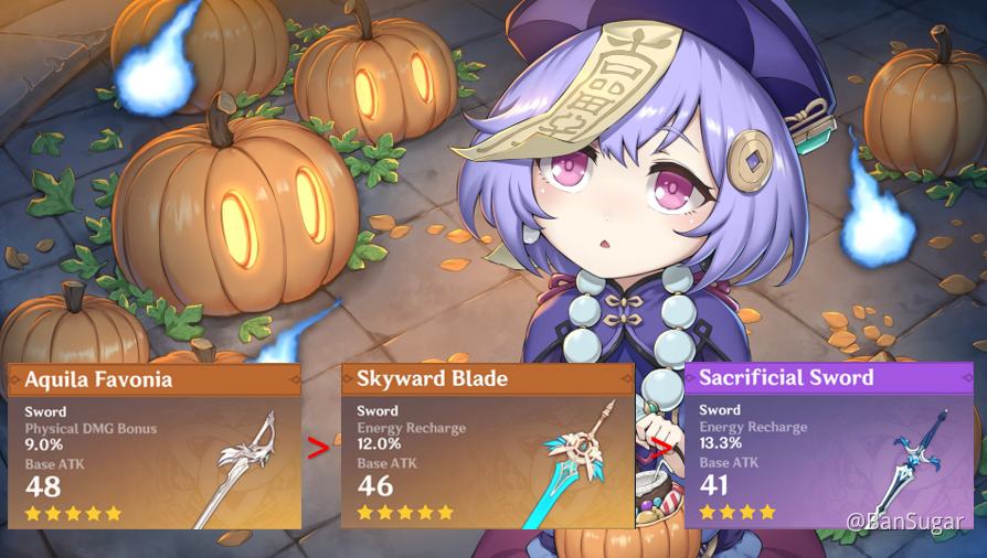 [Guide] QiQi Weapon/Artifacts Suggestions Genshin Impact HoYoLAB