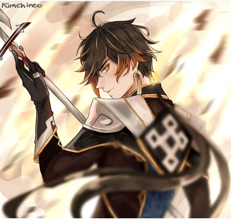 Zhongli from #Back - Genshin Impact - Official Community