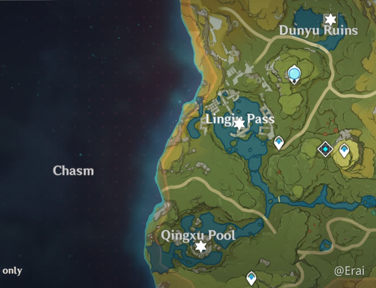 Liyue 3 nameless treasure chest hunt Genshin Impact HoYoLAB