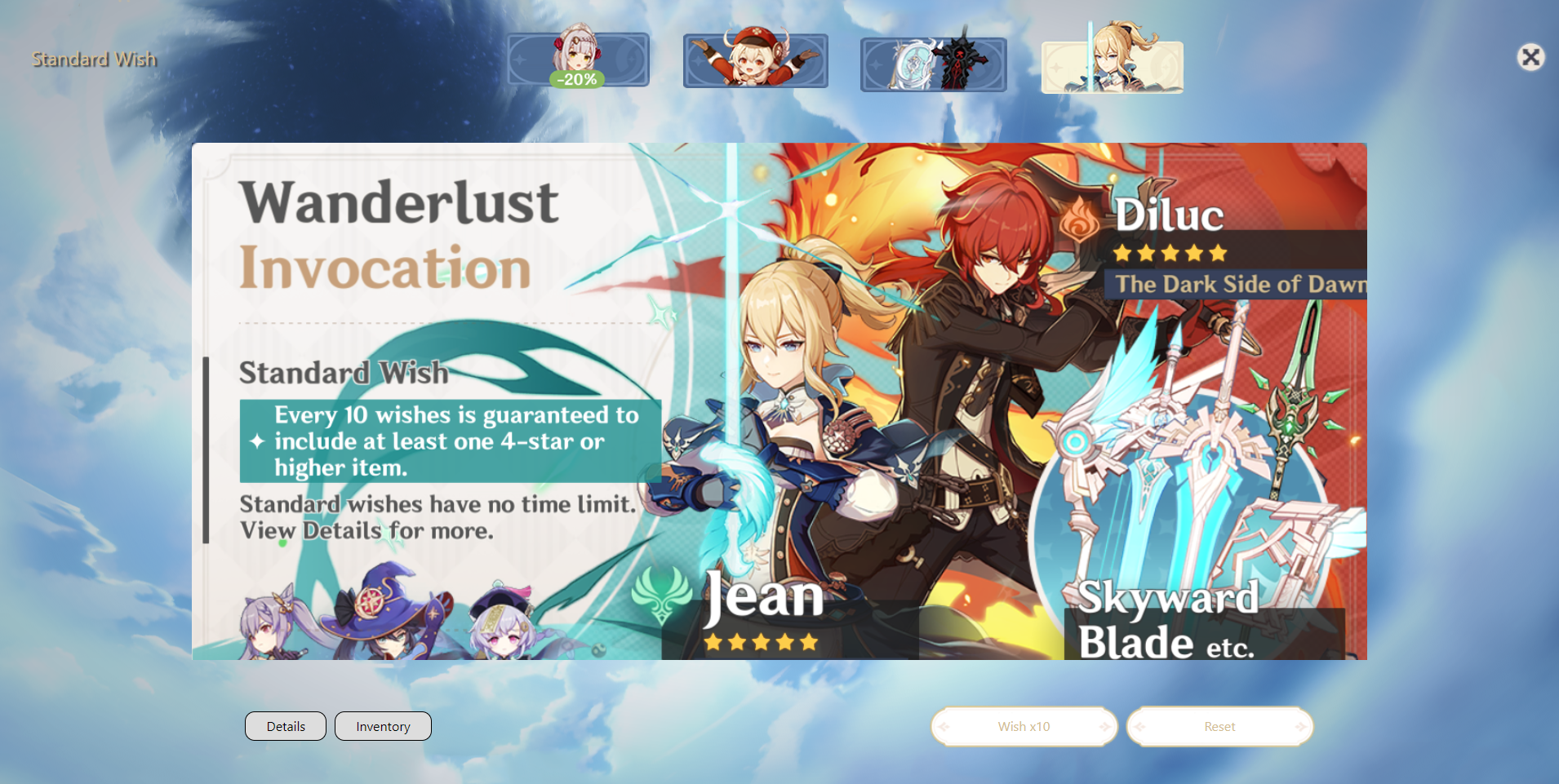 genshin impact wish simulator