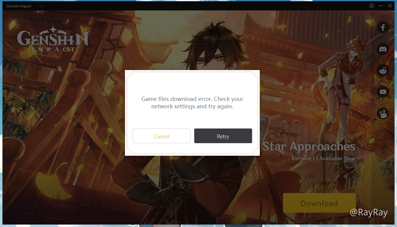 genshin impact download restart genshin impact download restart