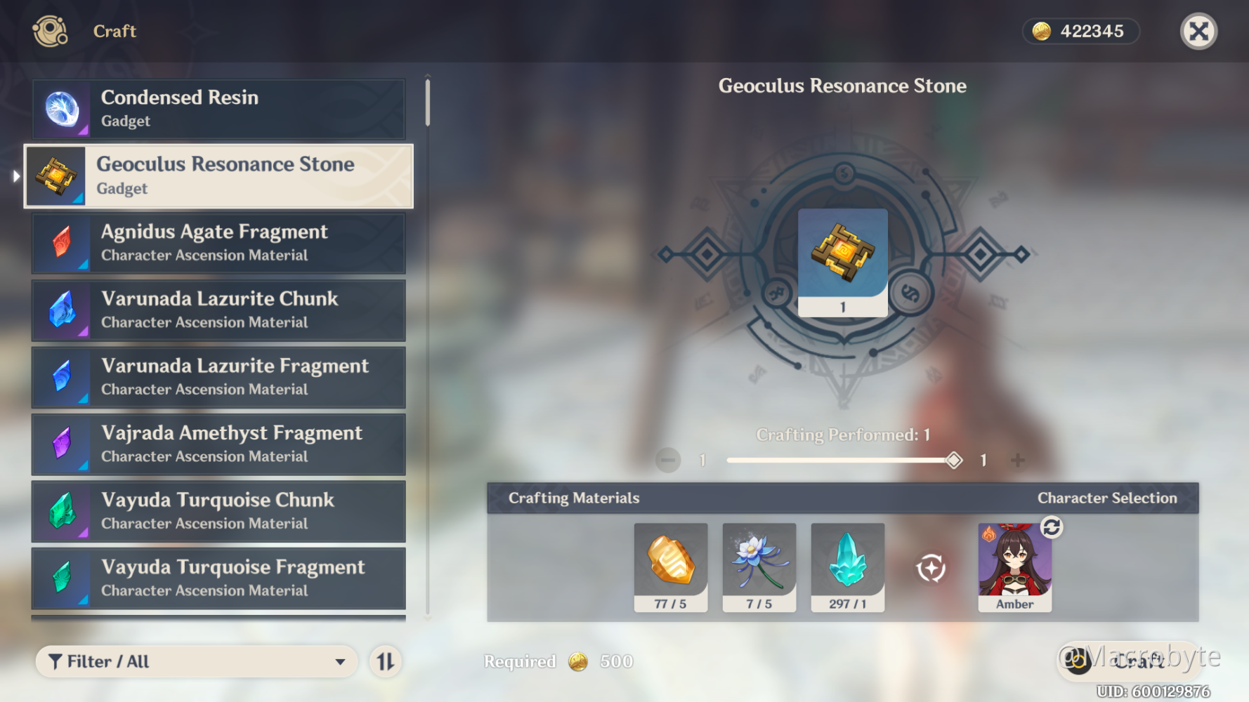 Using the Geoculus Resonance Stone to find Geoculi Genshin Impact HoYoLAB
