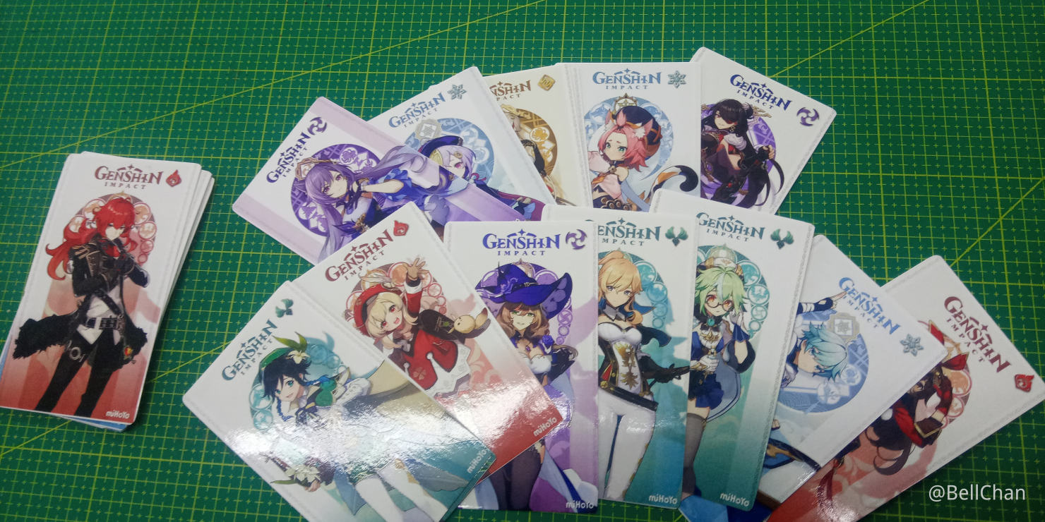 DIY Genshin Card Game Genshin Impact Official Community