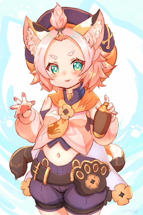 Diona Klee And Qiqi Fanart : Genshin Impact Fan Art Qiqi Klee Diona By