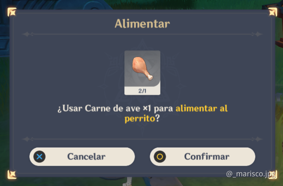 How to feed a dog Genshin Impact HoYoLAB