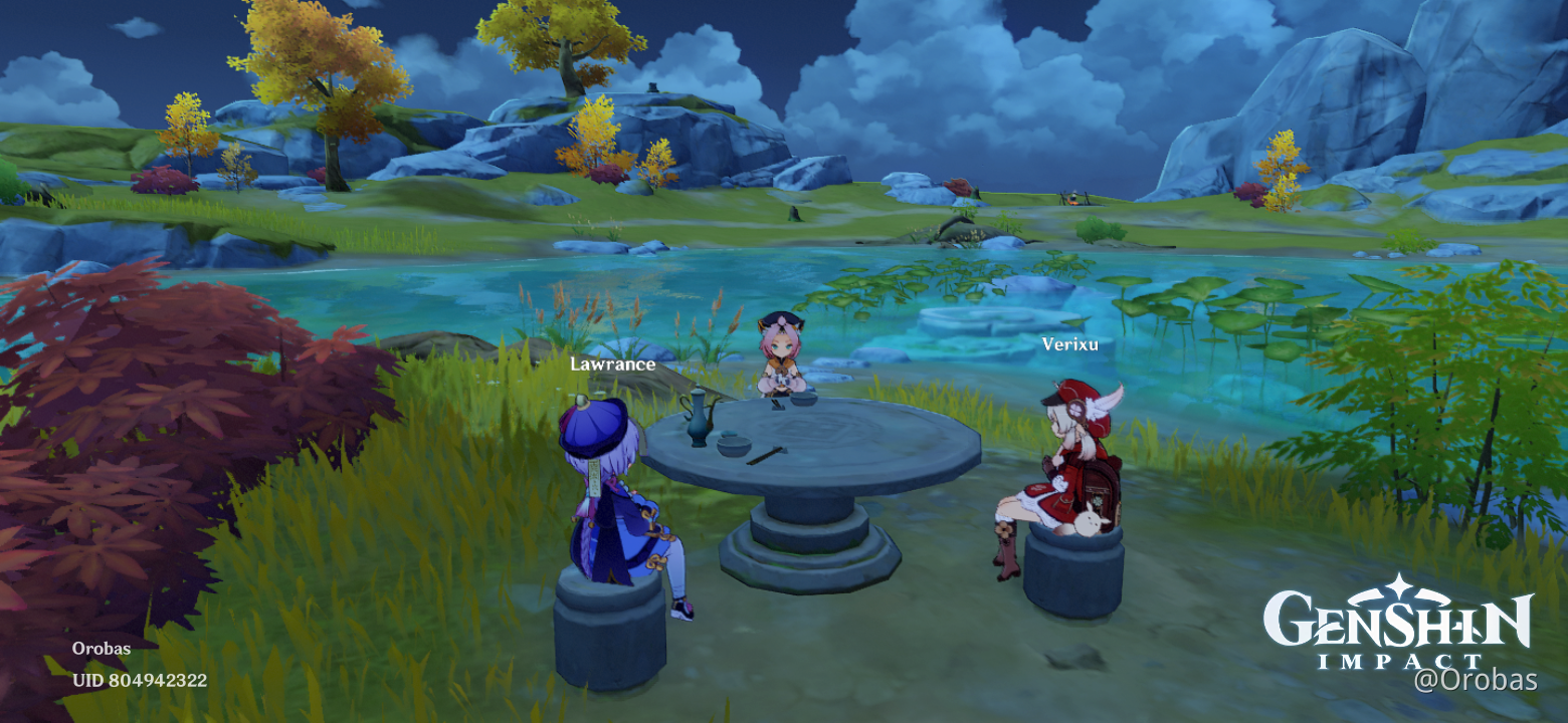 Trio loli spending time together :) ( Please dont call the FBI ) XD - Genshin Impact - Official ...