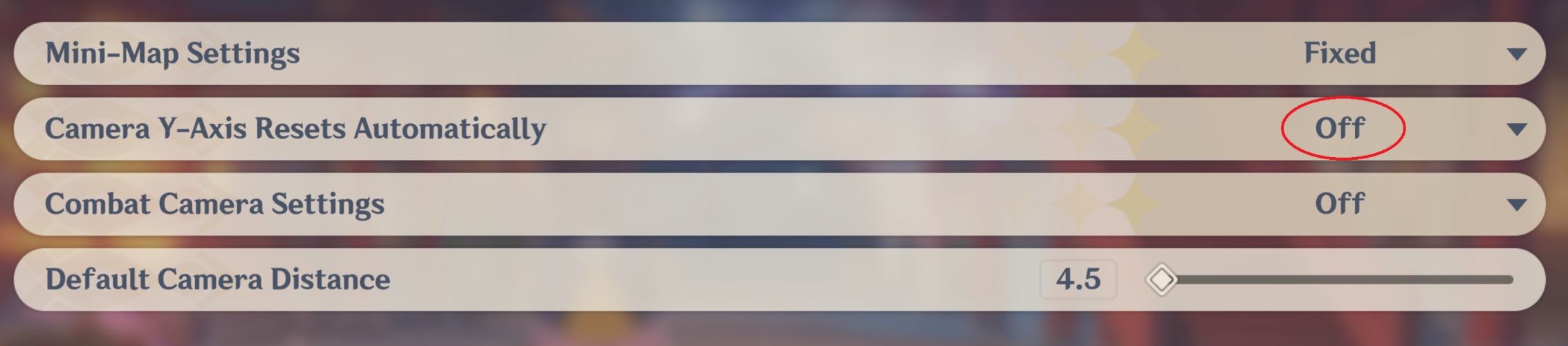What Is Default Camera Distance Mihoyo Player Community