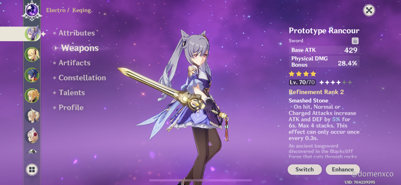 How To Build Kequing Personal Tips Genshin Impact Official Community This is because iron sting isn't really a good option, since it gives elemental mastery as the secondary stat, and a passive that can only be properly utilized by characters with low elemental skill cooldown. genshin impact