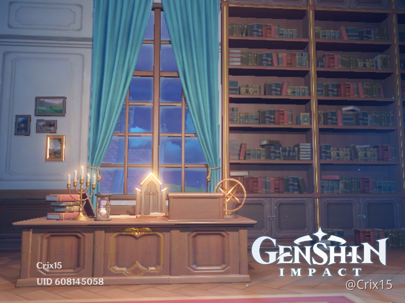 Bitacora del Viajero 52 - La oficina de Jean Genshin Impact | HoYoLAB