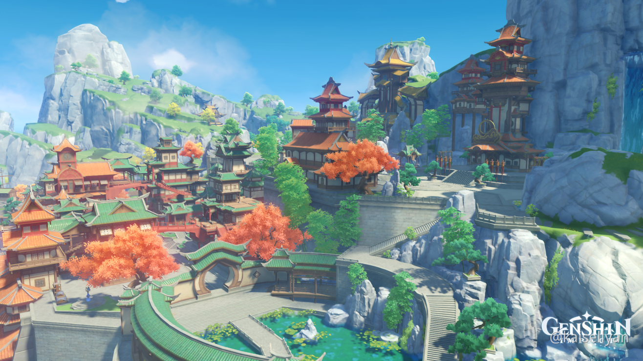 breathtaking scenery... - Genshin Impact - Official Community