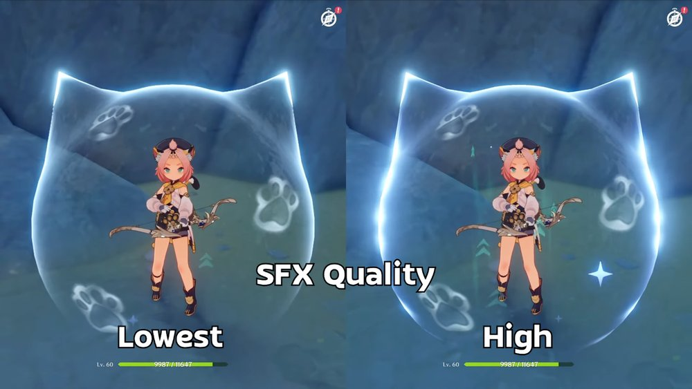 [REPOST] Graphic Option Genshin Impact HoYoLAB