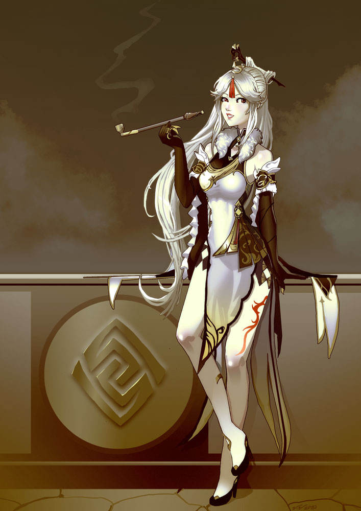Ningguang portrait - Genshin Impact - Official Community