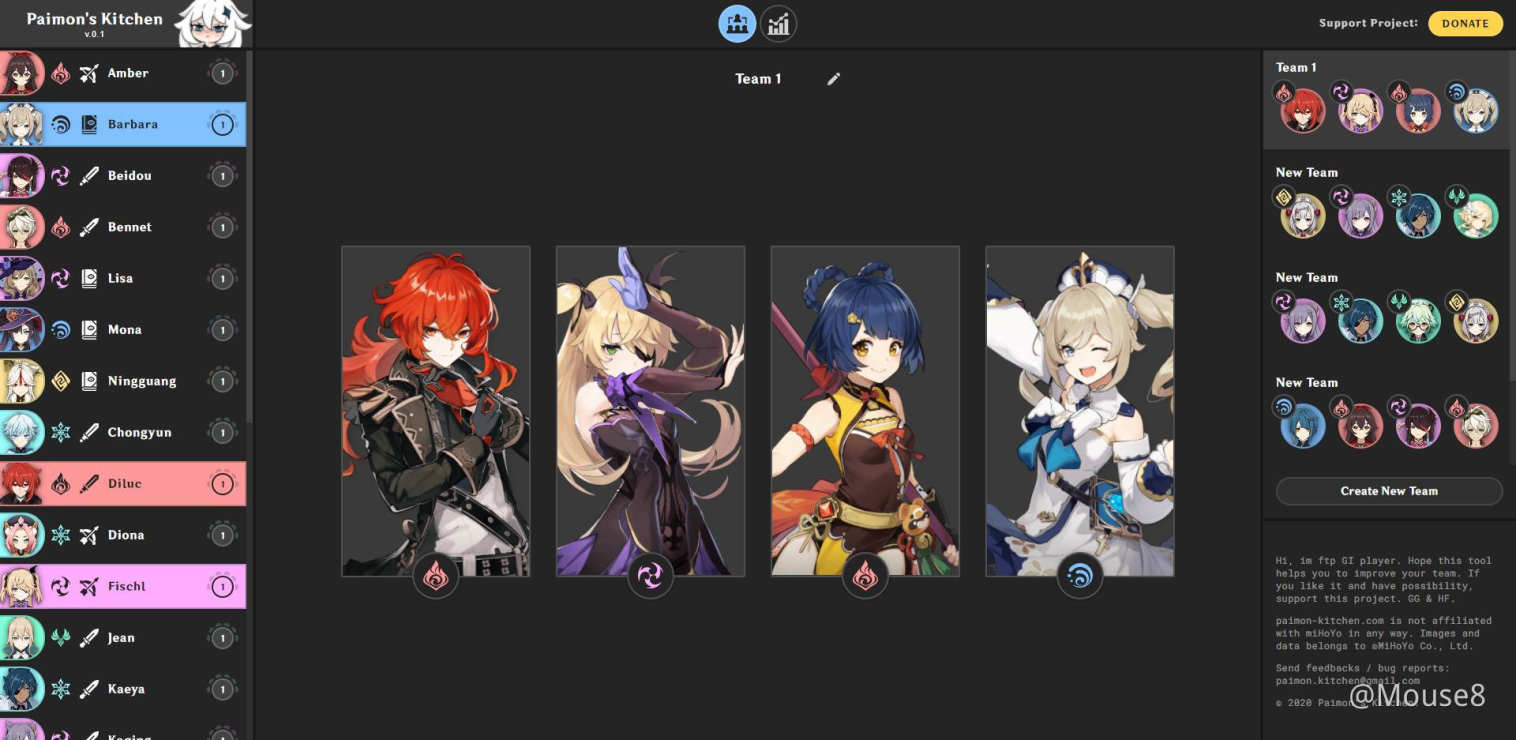 Genshin team damage calculator