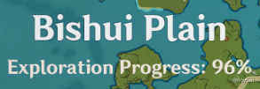 Bishui Plain Only 96 Why Genshin Impact Official Community I think a future update should include border demarcations to ease the search. bishui plain only 96 why