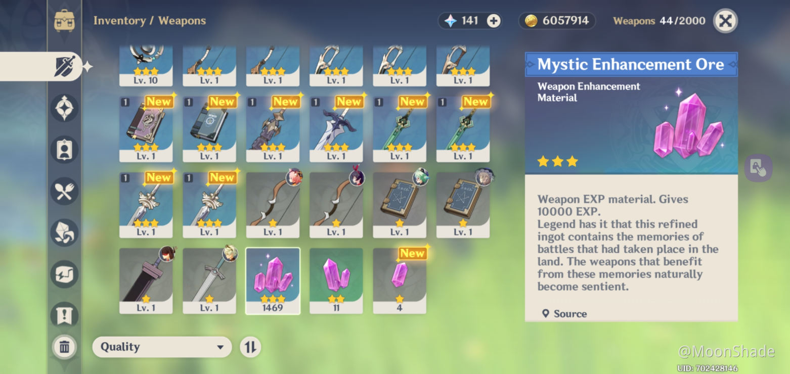Is This Enough Of Ore For Lv 90 Weapon Player Community