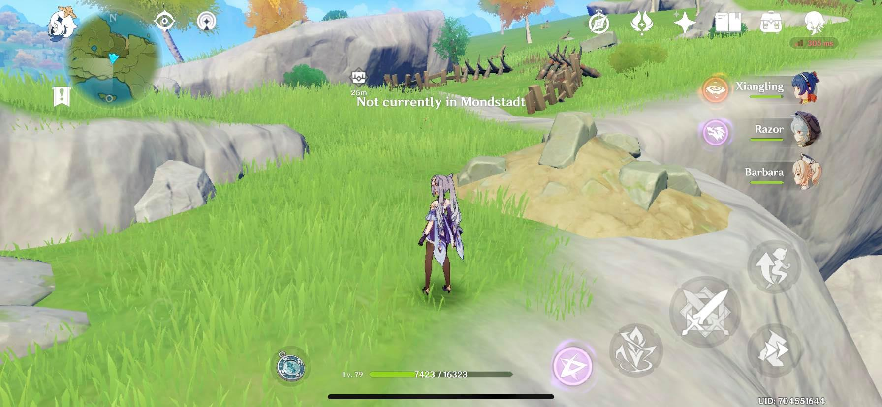 Mondstadt Trasure compass working for Chests in Liyue Genshin Impact