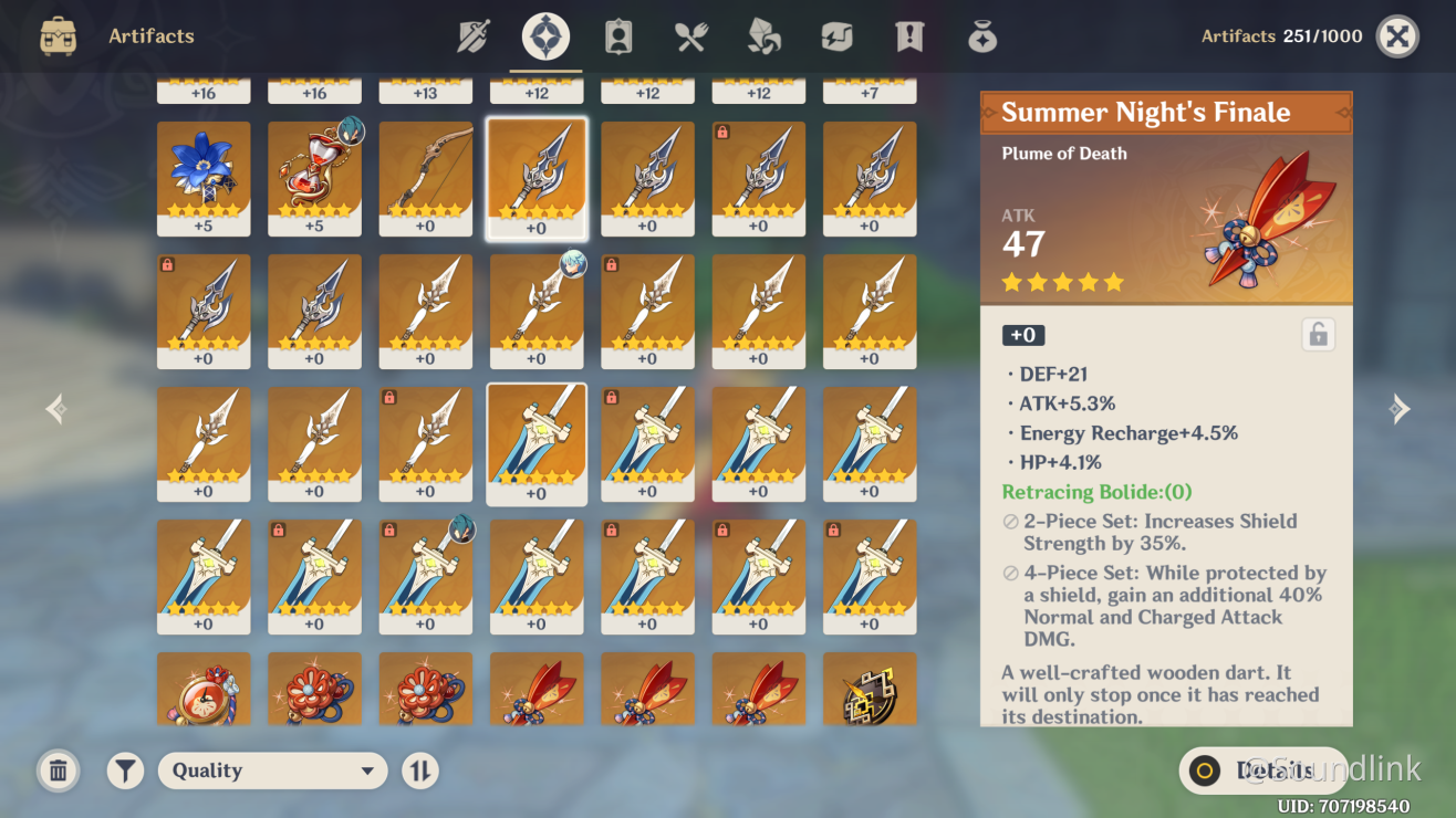 Best 5 STAR Weapon Artifacts lul Genshin Impact Official Community