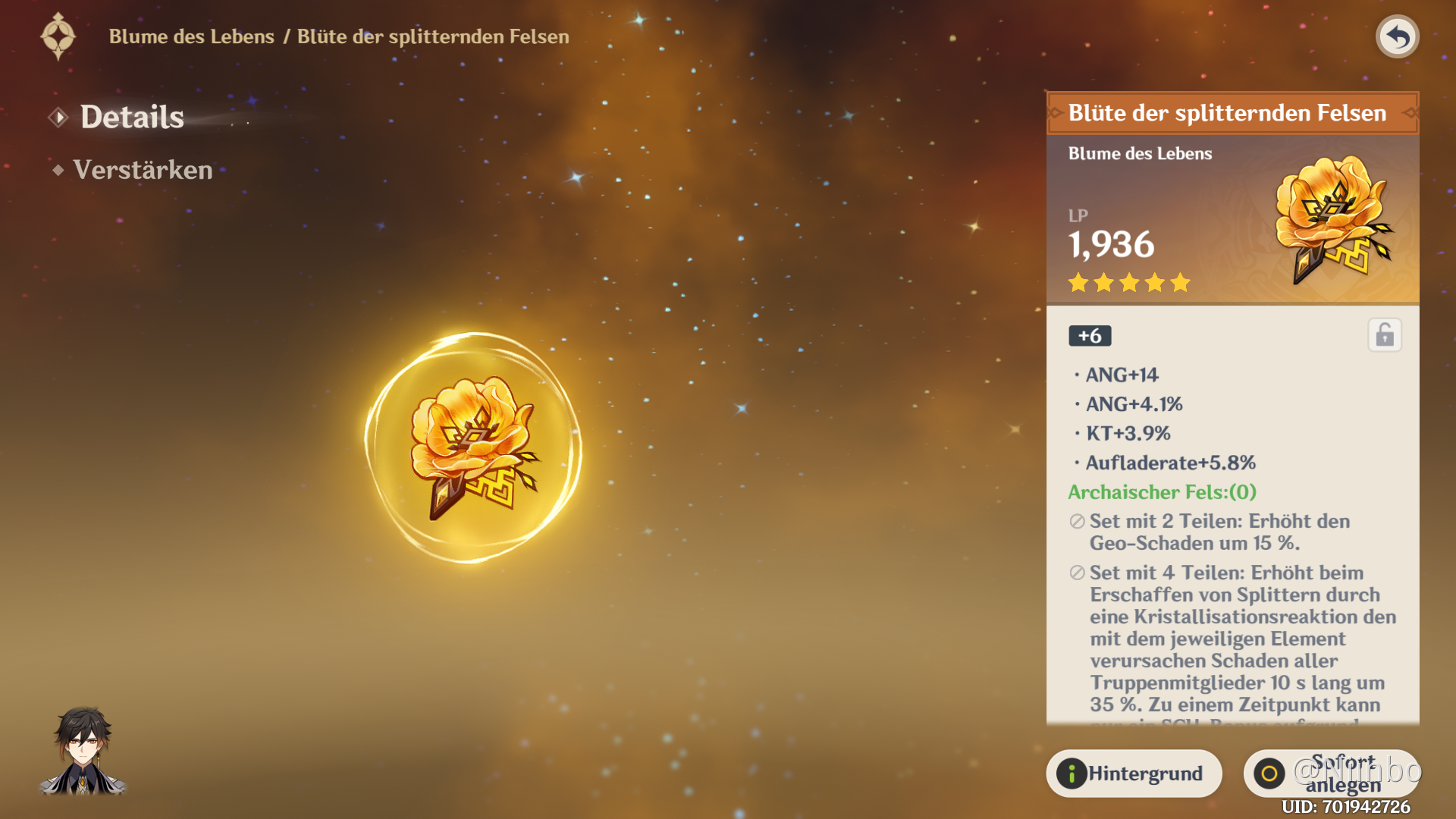 Which artifact is the the best for Zhongli? Genshin Impact HoYoLAB